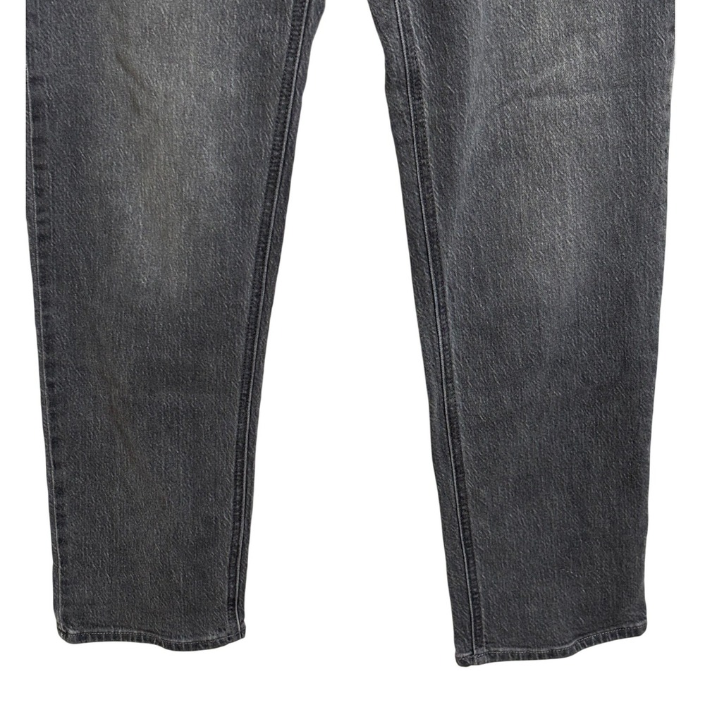 Old Navy Wow Boyfriend Jeans Womens 6 Mid Rise Washed Black Straight Leg Stretch - Picture 8 of 10